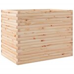 vidaXL Jardinière 90x60x68 5 cm bois de pin massif