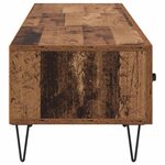 vidaXL Meuble TV Bois ancien 150 x 36 x 30 cm Bois d'ingénierie