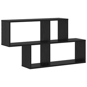 vidaXL Étagère Murale Chêne Noir 100x20x53 cm Bois Contreplaqué