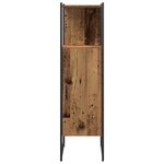 vidaXL Ensemble de mobilier de salle de bain de 4 pièces Bois usé