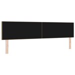 vidaXL Tête de lit Vert gris clair 200 cm Tissu côtelé