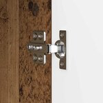 vidaXL Meuble TV Bois ancien 102 x 34 5 x 52 cm Bois d'ingénierie