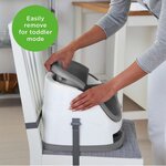 Ingenuity Siège d'appoint pour bébé 2 en 1 Baby Base Ardoise