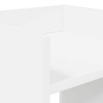 vidaXL Support de Plante Blanc 30 x 30 x 60 cm Bois d'ingénierie