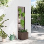 vidaXL Pots et jardinières Oui Autre Matériau