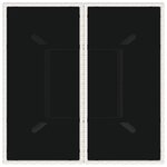 vidaXL Ensemble de salle à manger pour jardin 3 Pièces Gris Poly rotin