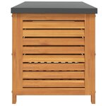 vidaXL Boîte de rangement de jardin 90x48x55 cm bois massif d'acacia