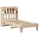 vidaXL Cadre de lit sans matelas 90x190 cm bois de pin massif