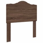 vidaXL Tête de lit Chêne brun 75 cm Bois d'ingénierie