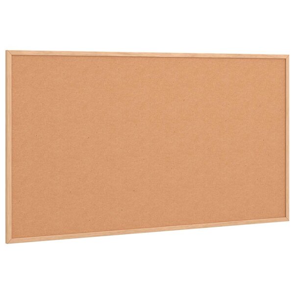 vidaXL Tableau en liège avec cadre en pin massif 100 x 55 cm