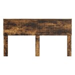vidaXL Tête de lit Chêne fumé 160 cm Bois d'ingénierie