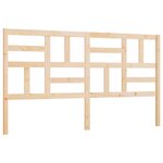 vidaXL Tête de lit 186x4x104 cm Bois massif de pin