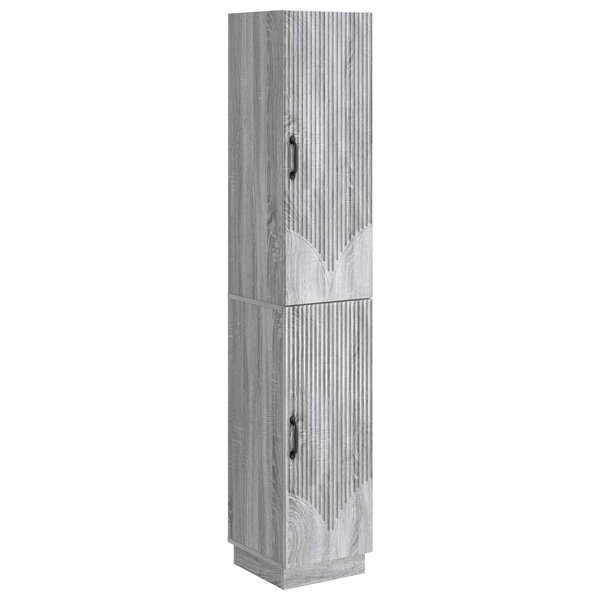 vidaXL Ensemble de Meubles 2 Pièces Sonoma gris Bois d'ingénierie