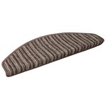 vidaXL Tapis d'escalier auto-adhésifs 15 pc 65 x 21 x 4 cm Non-Slip
