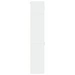 vidaXL Armoire de rangement mince blanc 40x42 5x225 cm