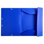 Chemise À Élastique 3 Rabats Polypropylène 4/10e Opaque Eco - A4 - Bleu - X 30 - Exacompta