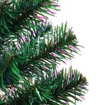 vidaXL Sapin de Noël artificiel pointes iridescentes Vert 150 cm PVC