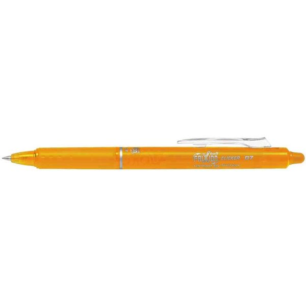Stylo roller FRIXION BALL CLICKER 07  abricot PILOT