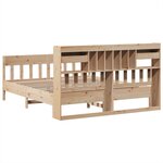 vidaXL Cadre de lit sans matelas 180x200 cm bois massif de pin
