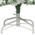 vidaXL Sapin de Noël artificiel à charnières avec neige floquée 180 cm