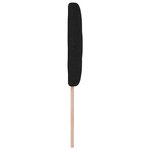 vidaXL Tête de lit LED Ensemble de 2 Noir Tissu  bois 100 cm USB-C