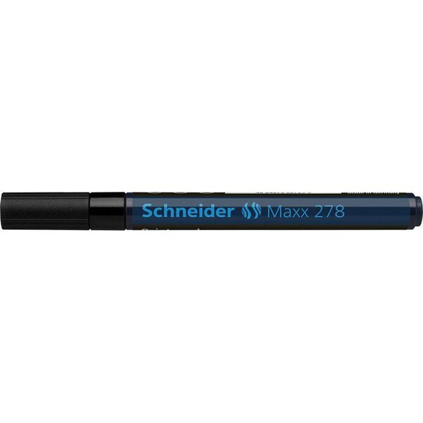 Marqueur peinture Maxx 278 noir SCHNEIDER