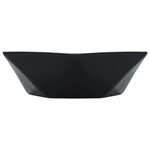 vidaXL Lavabo 41x36 5x12 cm Céramique Noir