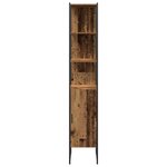 vidaXL Ensemble de mobilier de salle de bain de 4 pièces Bois usé