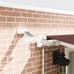 vidaXL Auvent rétractable automatique avec LED marron 600x300 cm