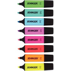 Pochette de 8 surligneurs STANGER assortis