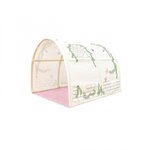 Scott Lit Mezzanine Toboggan et Rideau Birdy  Tunnel et Ses 3 Sacs Rangement Assortis