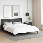 vidaXL Couettes & Duvets Blanc 240 x 200 cm Bas