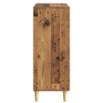 vidaXL Armoire à tiroirs Bois ancien 33 x 34 5 x 90 cm