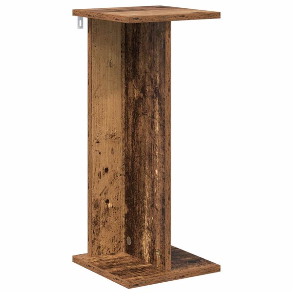 vidaXL Support de Plante Bois ancien 25 x 25 5 x 60 5 cm