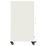 vidaXL Buffet blanc 36x39x72 cm acier laminé à froid