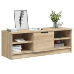 vidaXL Meuble TV Chêne sonoma 102x35 5x36 5 cm Bois d'ingénierie