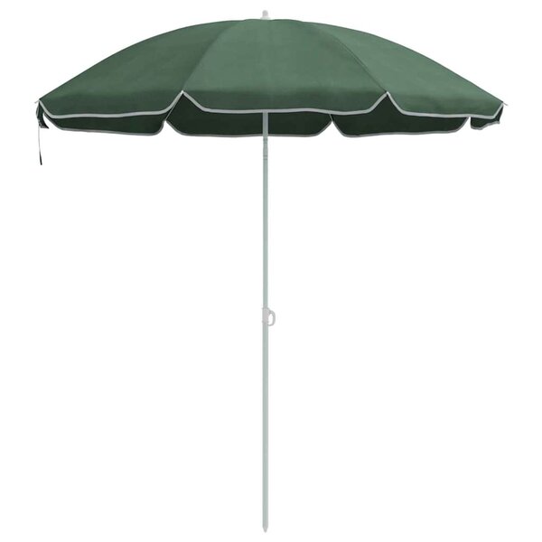 vidaXL Parasol de jardin polyester 170T Vert
