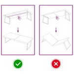 vidaXL Dessus de table 140x50x(2-6) cm bois de chêne massif non traité