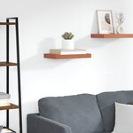 vidaXL Étagère Murale Rouge 40 x 23 5 x 4 cm Bois d'ingénierie