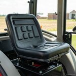 vidaXL Siège de tracteur avec suspension Noir 39 5 x 52 x 43 cm