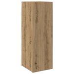 vidaXL Meubles TV muraux 3 Pièces chêne artisanal bois d'ingénierie