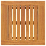 vidaXL Table d'appoint Marron Bois d'acacia massif
