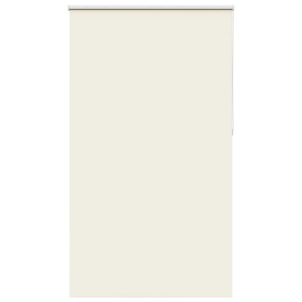 vidaXL Store enrouleur occultant blanc cassé 125x230 cm largeur tissu