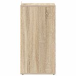 vidaXL Armoires à chaussures 2 Pièces Chêne Sonoma Bois d'ingénierie