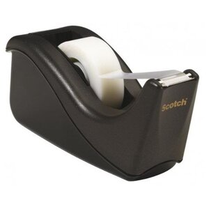 Dévidoir de table c60 dépliable + 1 rouleau magic 19x33 noir scotch