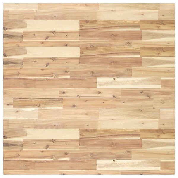 vidaXL Dessus de table carré 90x90x4 cm bois massif d'acacia