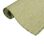 vidaXL Tapis à tissage plat d'extérieur 120x170 cm Vert