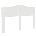 vidaXL Tête de lit Blanc Brillant 150 cm Bois d'ingénierie