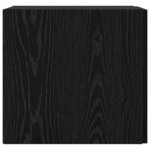 vidaXL Meuble mural Chêne noir 30 x 42 5 x 40 cm Bois d'ingénierie