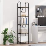 vidaXL Étagère chêne artisanal 40 x 30 x 183 cm Bois d'ingénierie